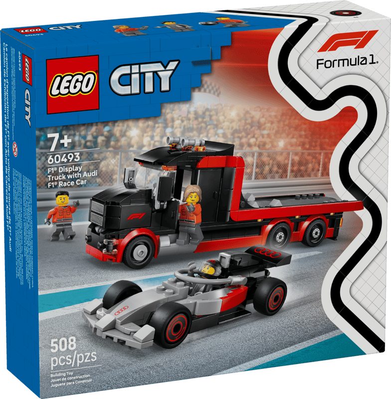 F1® displaytruck met Audi F1® racewagen - 2