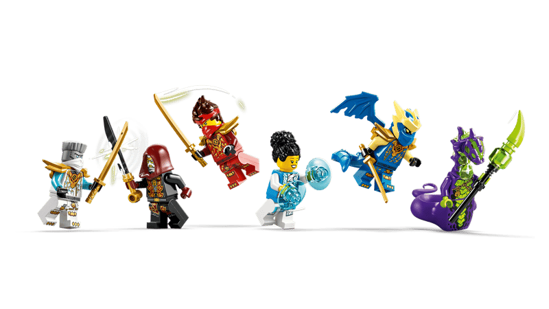 Ninjavoertuigen bij de boomhut - 3