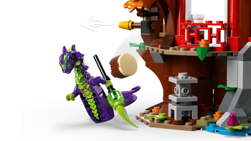 Ninjavoertuigen bij de boomhut - 6