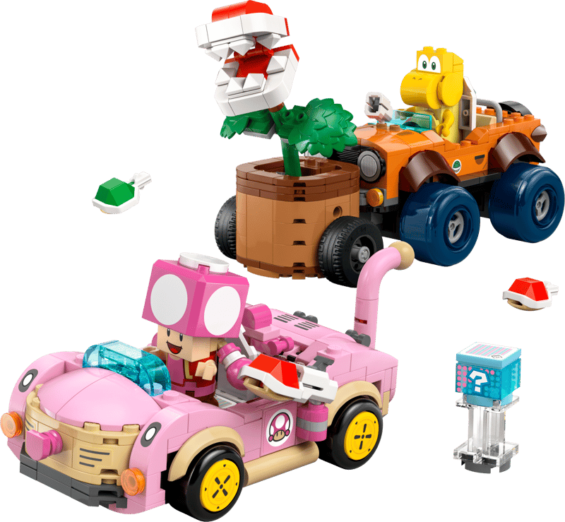 LEGO Mario Kart™ – Achtervolging met de Piranha Plant