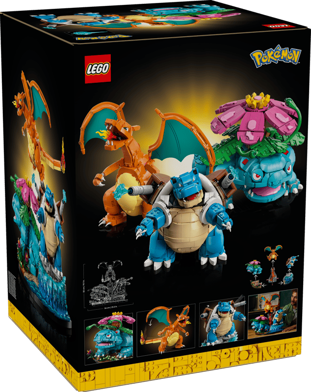 Venusaur, Charizard en Blastoise - 11