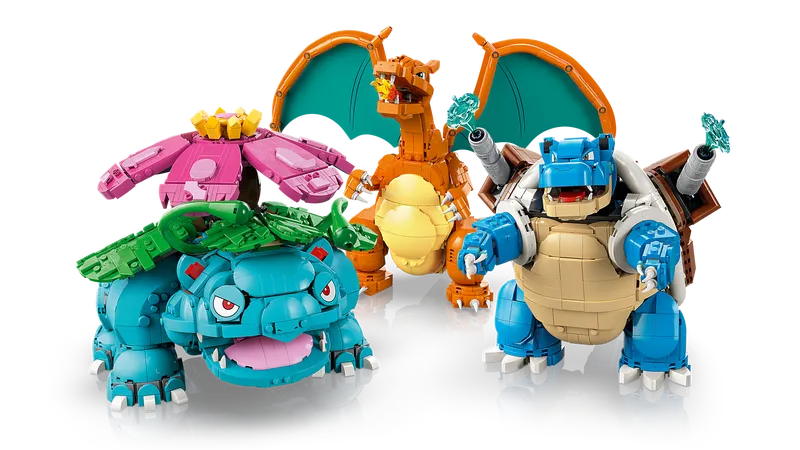 Venusaur, Charizard en Blastoise - 3