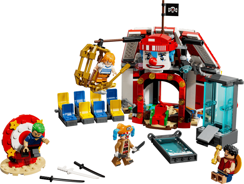 LEGO Circustent van Buggy de Clown