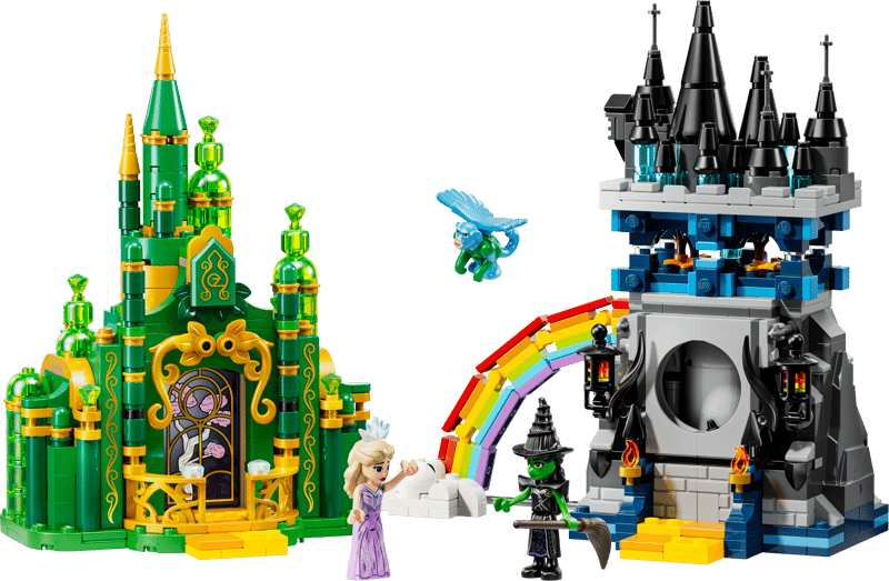 LEGO Emerald City en Kiamo Ko kasteel