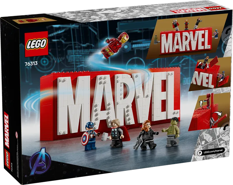 MARVEL logo en minifiguren - 7