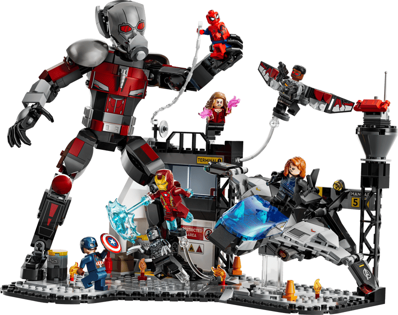 LEGO Captain America: Civil War actiescène