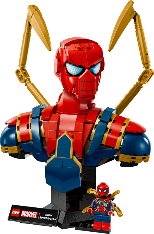 LEGO Iron Spider-Man buste