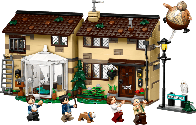 LEGO Ligusterlaan: bezoek van tante Margot