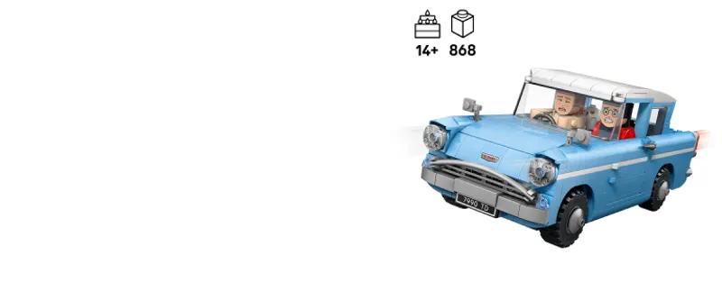 Betoverde vliegende Ford Anglia™ - 15