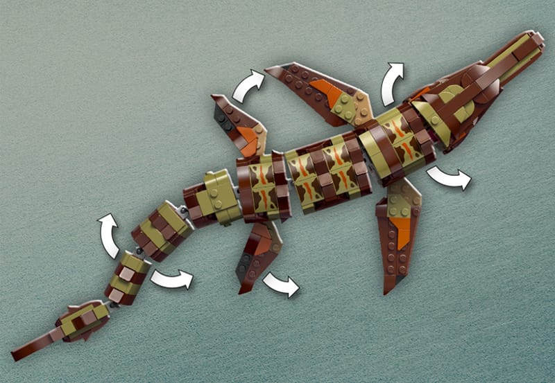 Bouwbare Mosasaurus bootmissie - 5