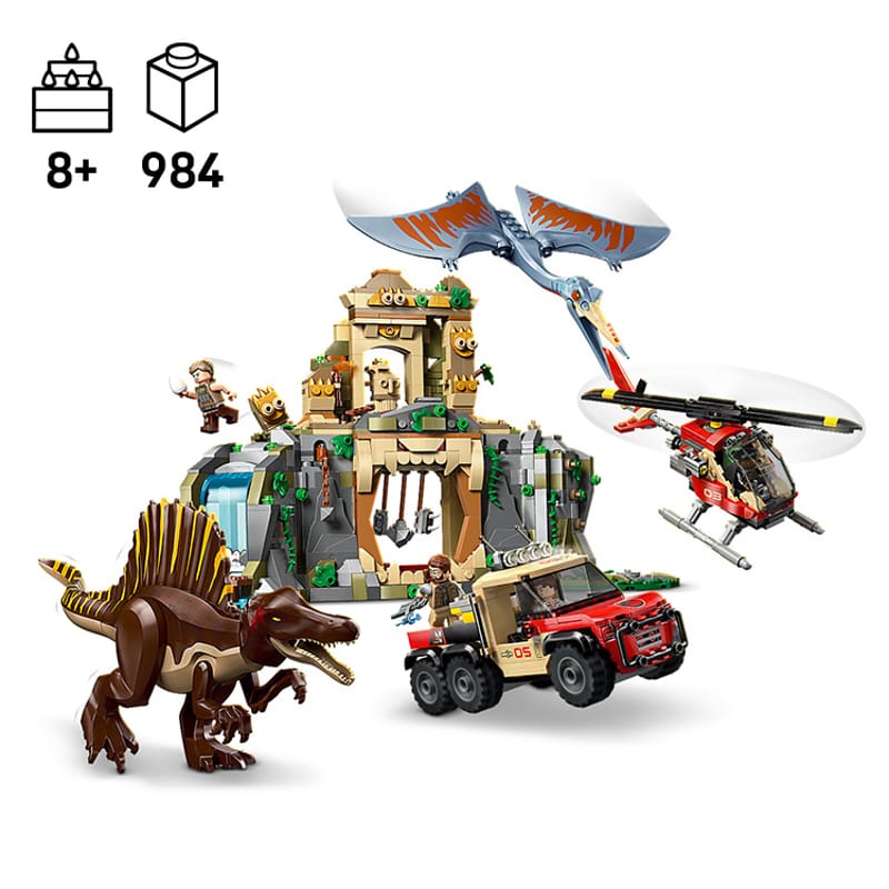 Spinosaurus en Quetzalcoatlus luchtmissi - 13