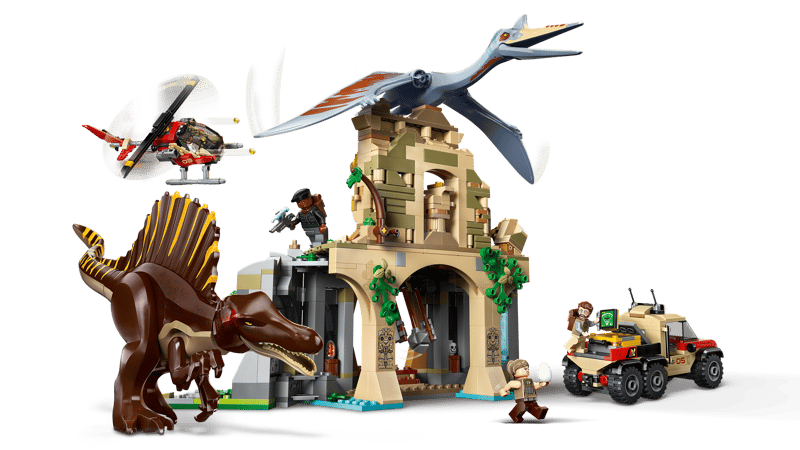 Spinosaurus en Quetzalcoatlus luchtmissi - 4