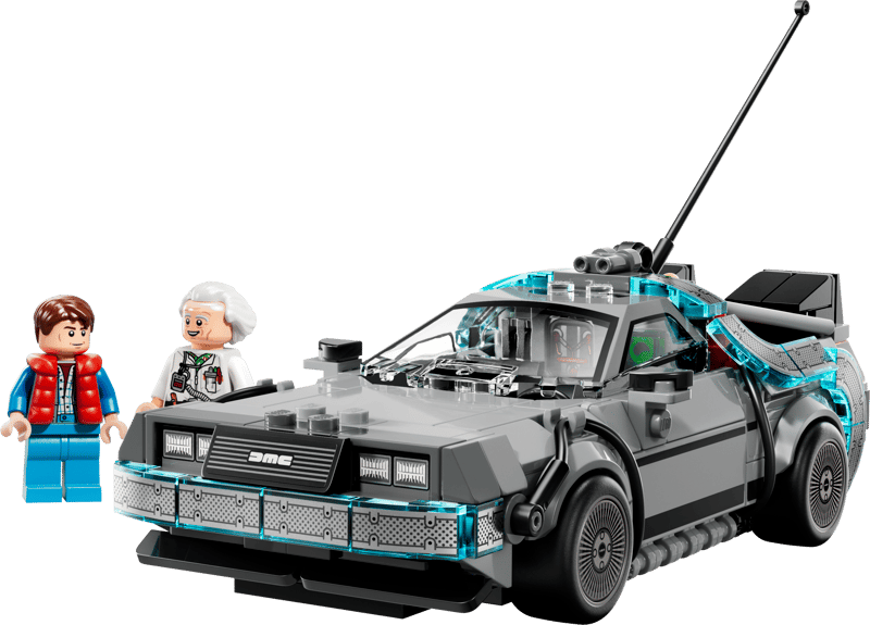 LEGO Tijdmachine uit Back to the Future