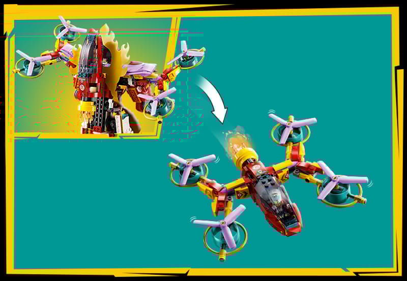 Nezha's vuurringmecha - 9